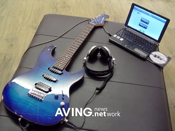 JAM MATE UG-1 JM400T ギター ストラト USB 虎目 青 JAM MATE UG-1