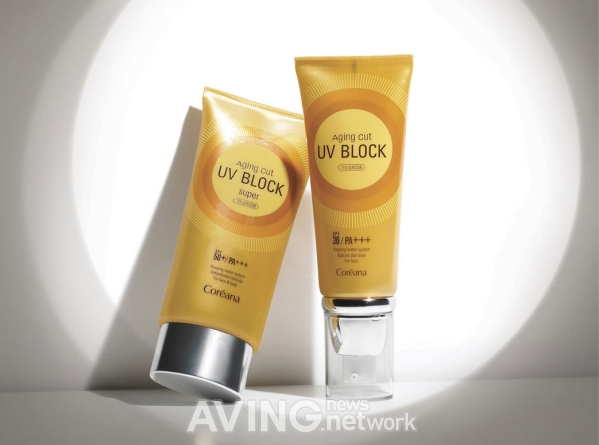 코리아나, '에이징 컷 UV블록 SPF36 PA+++' 출시