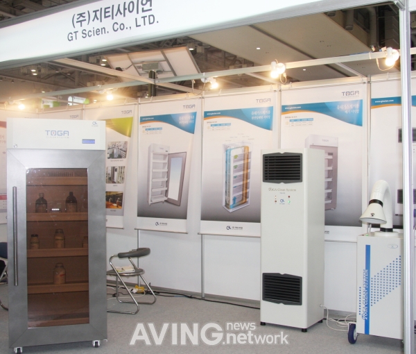 [ENTECH2010 현장] 지티사이언, 실험실 환경개선 장치 공개