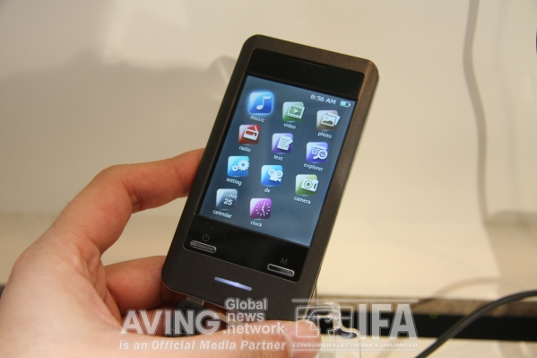 [IFA 2010] 코비, 2.8인치 MP3 플레이어 'MP828' 공개