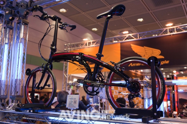 다온, '서울바이크쇼'서 접이식 자전거 선보여