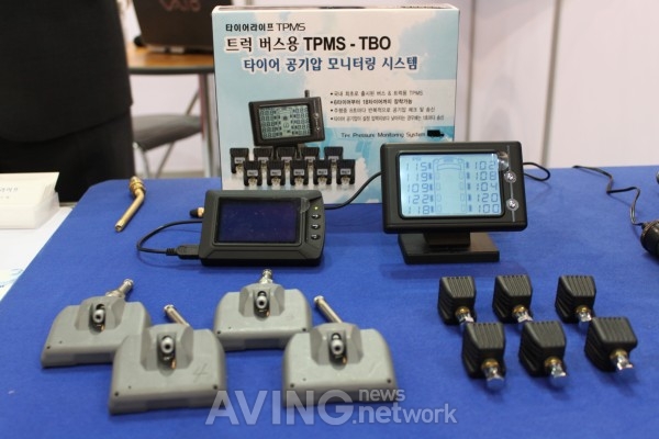 [iMAC 2011] 내외코리아, 실시간 타이어 공기압 감지 시스템 'TPMS' 소개