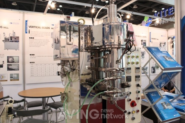 [iMAC 2011] 나노인텍, 초미분쇄기 'Nano particle mill' 관련 사진