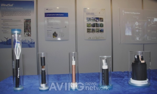 [ENTECH 2011] LS전선, 풍력발전용 케이블 및 모니터링 시스템 소개 관련 사진