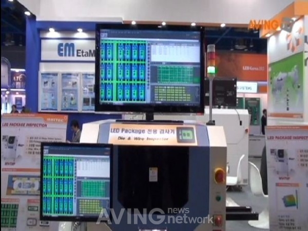[SEMICON Korea 2012 영상] 미르기술, LED 패키지 전용검사기 'MV-7XP' 전시 관련 사진