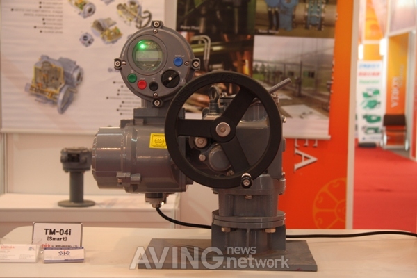 [ENTECH Hanoi 2012 현장] 에너토크 , 다회전 액츄에이터 'TM041' 선보여