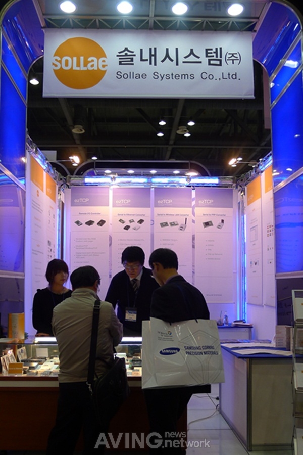 [미리보는 RFID/USN KOREA 2012] 솔내시스템, 인터넷 연결 용이한 '시리얼 컨버터 제품군' 전시 예정