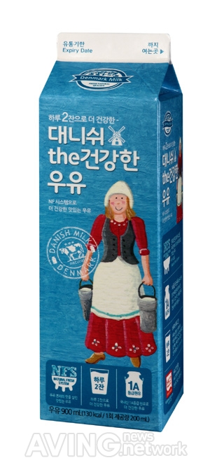 동원F&B, '덴마크 대니쉬 the 건강한 우유' 출시