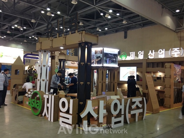 [KOREA PACK 영상] 제일산업, 하니콤 부스 선보여