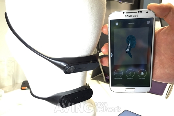 [MWC 2015 영상] 나무, 거북목 자세교정 코칭 위한 웨어러블 테크 '스피몬' 선보여