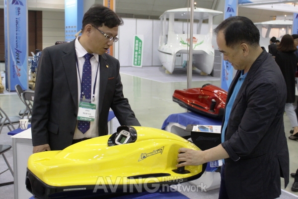 [대한민국 국제보트쇼] 에이팩, 수중스쿠터 'POSEIDON F-2' 선보여 관련 사진