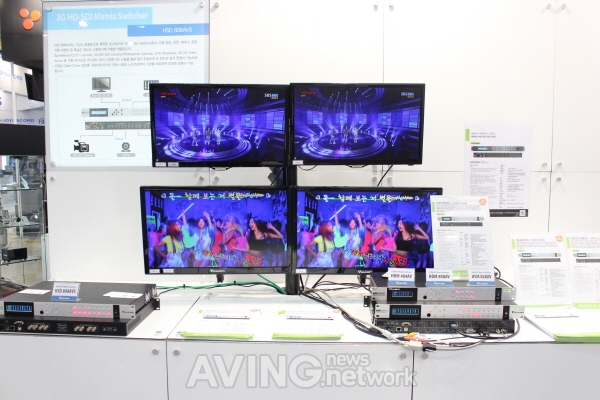 [KOBA 2015 영상] 대경바스컴, 새로운 영상 믹서 '디지털 스튜디오 AV 믹싱 마스터' 선봬 관련 사진