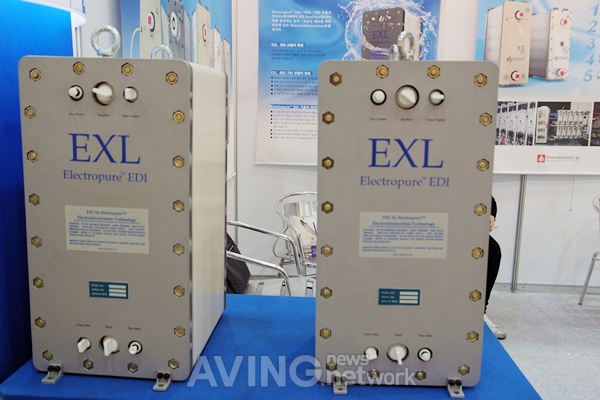 [ENVEX 2015] 이노메디텍, 초순수 제조 대용량 EDI 'EXL 시리즈' 선보여