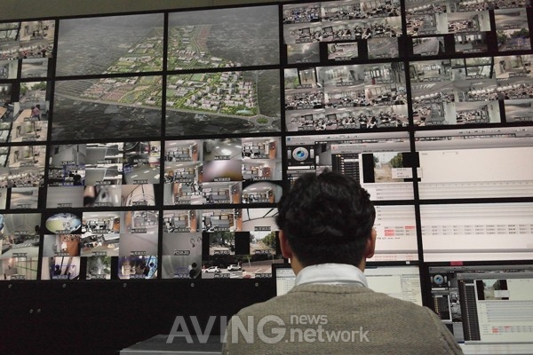 에스원, 지능형 통합모니터링 시스템 'SVMS 1000채널' 출시