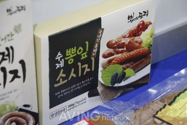 [세텍메가쇼 2016 시즌1] 뽕의도리, 국내산 흑돼지와 유기농 뽕입으로 만든 수제소시지 소개