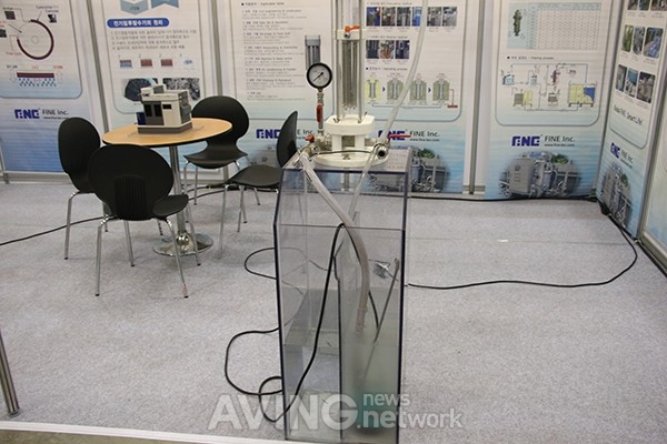 [ENTECH 2016] 화인, 슬러지 배출량 50% 감량한 '전기침투탈수기' 소개