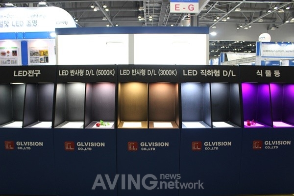 [LED & OLED EXPO 2017 영상] 지엘비젼, 양자점 소재 이용한 '퀸텀닷 LED 조명' 소개