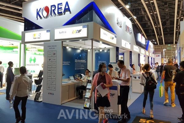 홍콩추계조명박람회 한국관 성료, KOTRA 홍콩무역관과 (사)LED산업포럼 한국관 공동수행 관련 사진