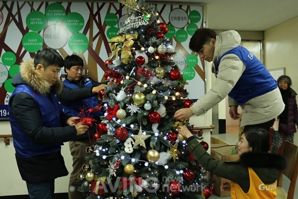 [골프존뉴딘그룹 봉사활동 영상] 골프존, 소외계층 겨울나기 봉사활동 나서