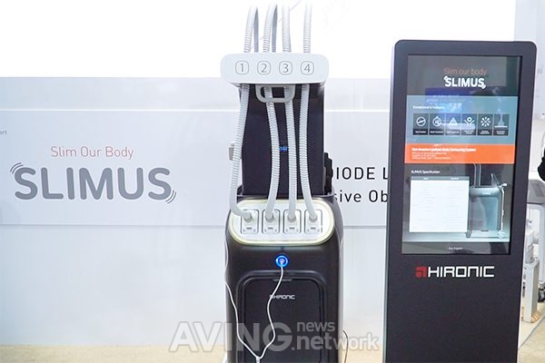 하이로닉 관련 기사 사진 · [KIMES 2018 영상] 하이로닉, 레이저 지방분해 장비 '슬리머스'를 비롯한 다양한 제품군 선봬