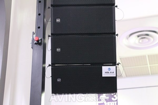 [KOBA 2018] 사운드솔루션, RCF의 라인어레이(Line Array)스피커 선봬