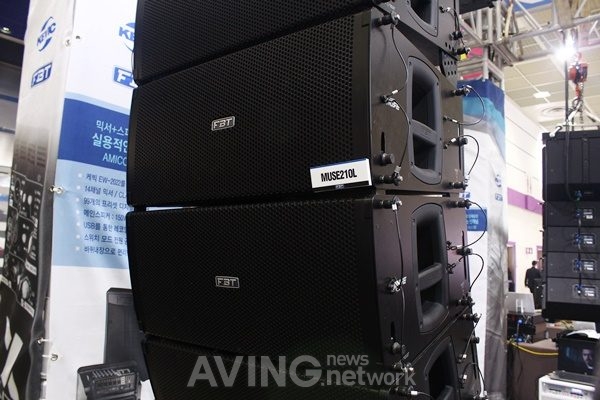 [KOBA 2018] 케빅, FBT사의 라인어레이 스피커 'Muse 210L' 선봬