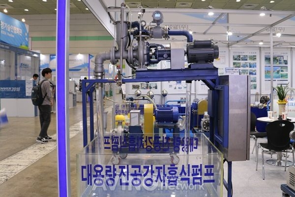 [ENVEX 2018] 일성, 다양한 분야에서 활용 가능한 '진공강자흡식 펌프' 선봬