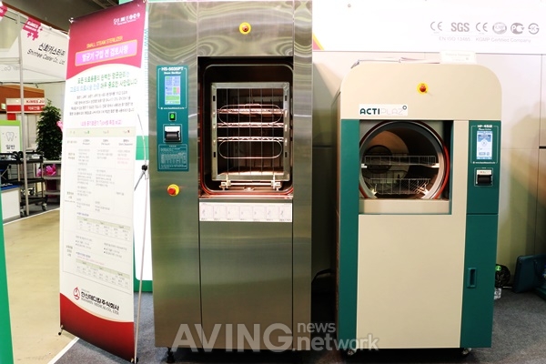 [KIMES Busan 2018] 한신메디칼, 대형 고압증기멸균기 'HS-5035PT 소개