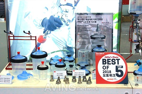 [BEST of 오토위크] 한국쓰리엠, 자동차 토탈 샌딩 시스템 선보이며 'TOP 5'에 선정 관련 사진