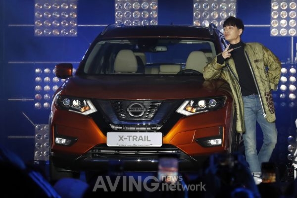 한국닛산, 익사이팅 SUV 더 뉴 닛산 '엑스트레일' 홍보대사는 누구? 관련 사진