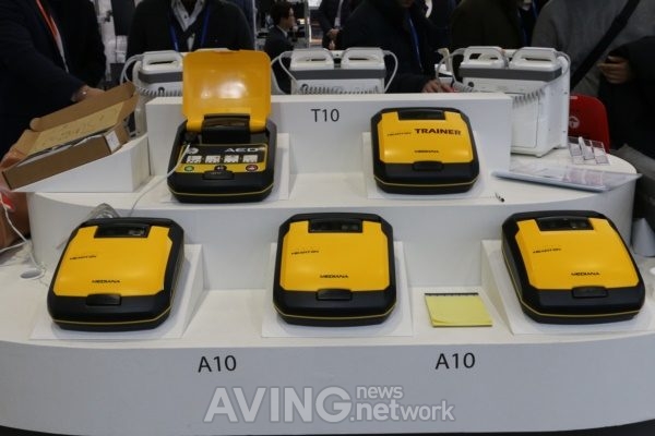 [KIMES 2019] 메디아나, 누구나 쉽게 응급처치 가능한 'A10' 공개 관련 사진