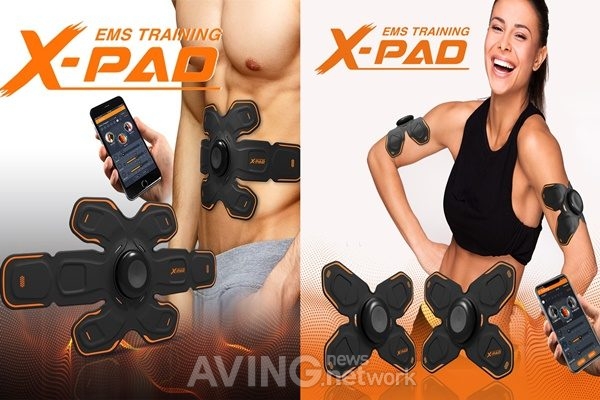 [바이오코리아 2019] 스마트메디칼디바이스, 스마트폰 연동 EMS 홈트레이닝 'X-PAD' 선보인다
