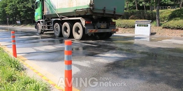 블락스톤, 도로오염물 제거 및 도시열섬현상 '스마트 클린로드 시스템'으로 잡는다