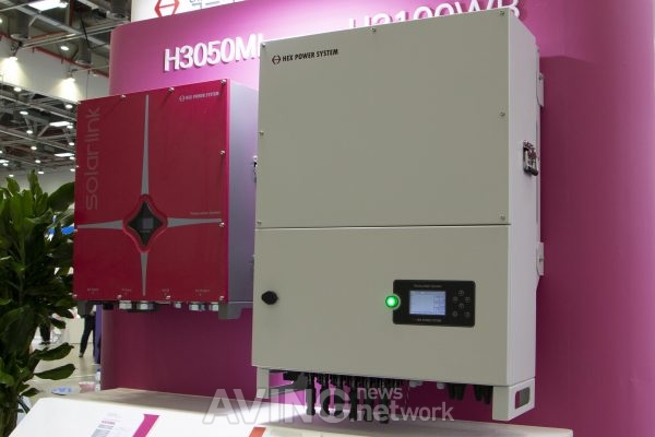 [2020 국제그린에너지엑스포] 헥스파워시스템, 인버터 'H3100WB'와 모니터링 시스템 'BLUE' 선봬