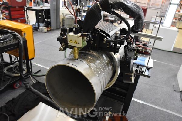 [Welding Korea 2020] 웰드웰, 용접헤드 AMI M15 WELD HEAD 선보여