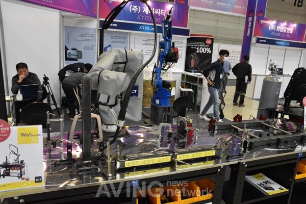 [Welding Korea 2020] 제이씨티, 용접로봇 웰봇 선보여