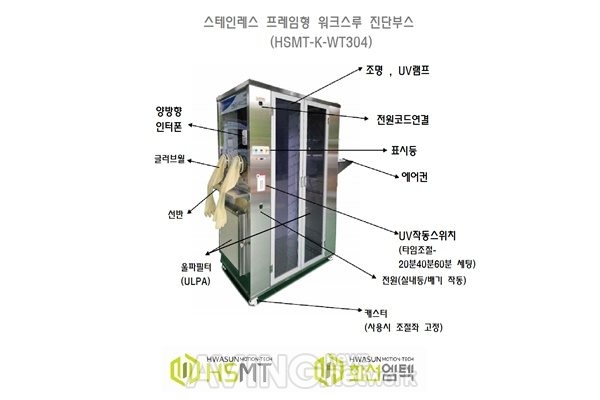 [KIMES Busan 2020] 화선엠텍,   K-방역을 위한 워크스루 진단 부스 소개한다
