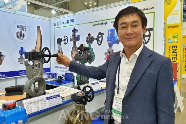 [ENTECH 2020] 케이비밸브테크놀로지, 국내 시장까지 살리는 국산화 100% MADE IN KOREA 버터플라이 밸브 소개해