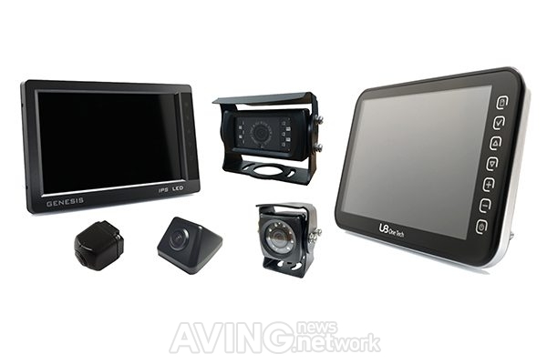 [CES 2021 All Digital] 유비원텍, 차량용 모니터, 카메라 제품 선보여 관련 사진