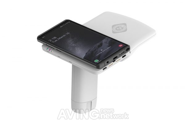 [WIS 2021] ㈜에이펄스테크롤리지, 모바일과 연동 가능한 'α712 RFID Reader' 공개 관련 사진