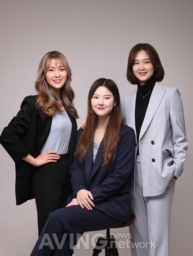 디에이엘컴퍼니 공동대표 김한나·정주원·김은하 │사진 제공-디에이엘컴퍼니