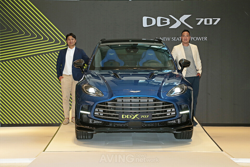 '궁극의 럭셔리 SUV' 애스턴마틴 DBX707, 한국 상륙... 올해 3분기 내 고객 인도 시작! '궁극의 럭셔리 Suv' 애스턴마틴 Dbx707, 한국 상륙... 올해 3분기 내 고객 인도 시작!