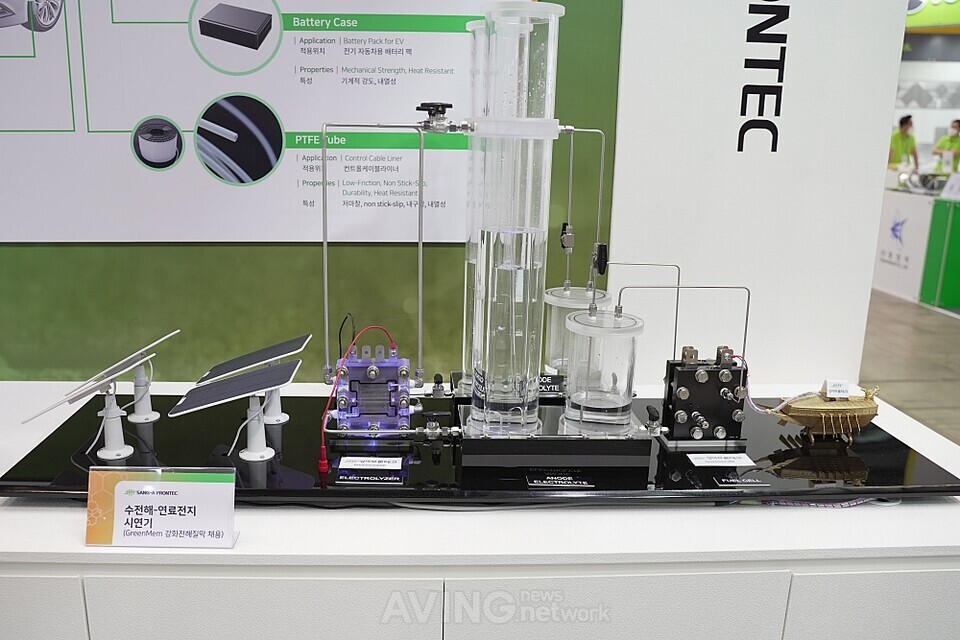 상아프론테크 H2 Meet 2022에서 수소 연료전지의 핵심 부품 강화전해질막 ‘그린멤 멤브레인 알렸다