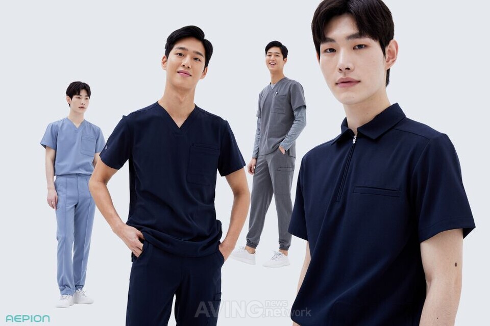 에이피온컴퍼니 관련 기사 사진 · 에이피온컴퍼니, KIMES 2023서 활동에 최적화된 스크럽복 공개한다... “'입고 싶은' 의료복 만든다”