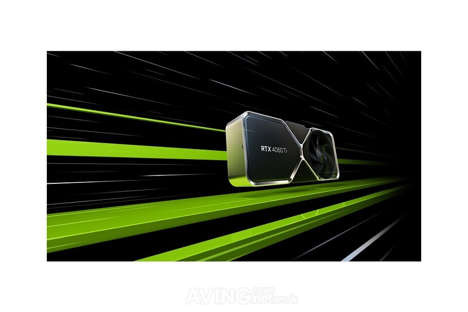 엔비디아가 지포스 RTX 4060 GPU 제품군을 출시한다. │사진 제공-엔비디아