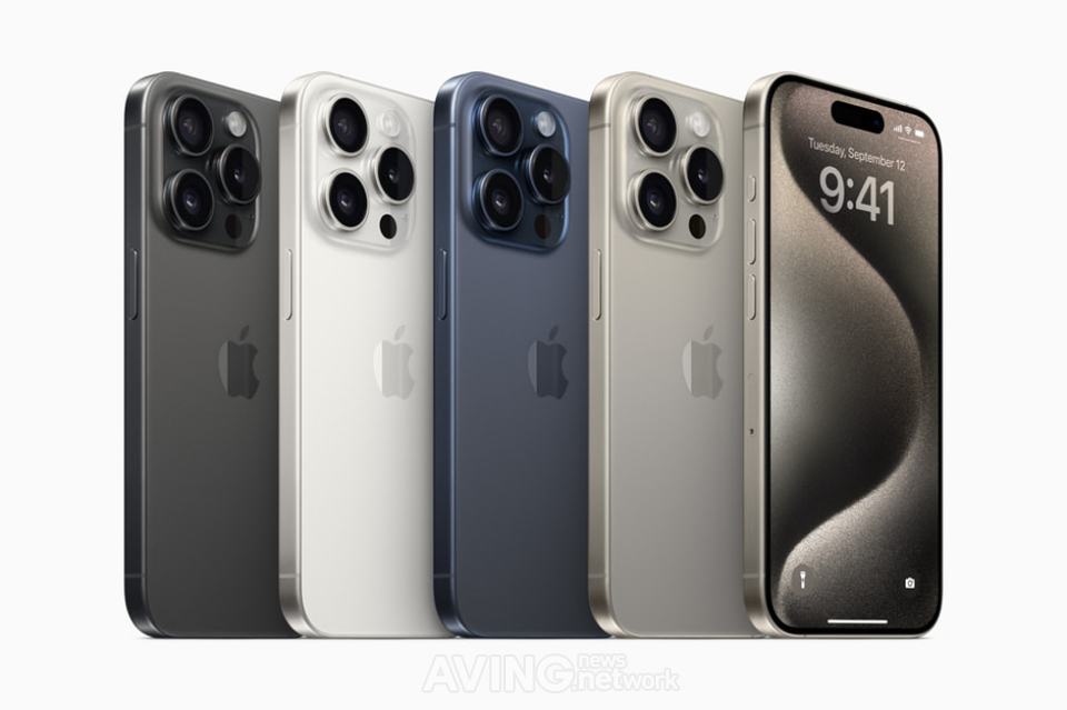 아이폰 15 프로 라인업 색상 구성 | 출처 - 애플(Apple)