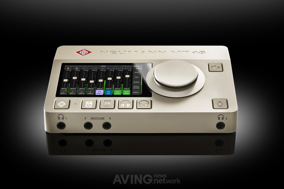 노이만의 오디오 인터페이스 신제품 'MT 48' 모습 | 제공 - 젠하이저