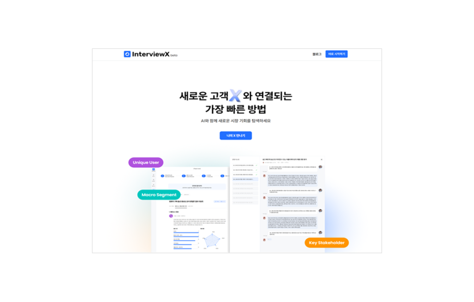 유저커넥트 관련 기사 사진 · [Pangyo Startup] 유저커넥트, 전통 조사방식 한계 넘는 AI 리서치 플랫폼 ‘InterviewX’ 베타 출시