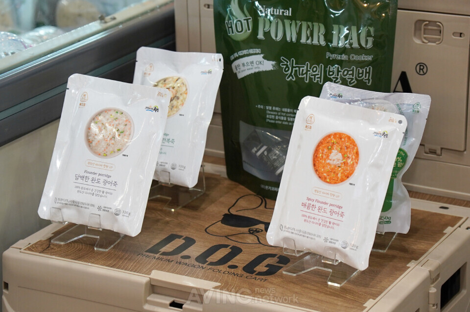 해성인터내셔널 관련 기사 사진 · 해성인터내셔널, 서울푸드 2025서 韓·美 간편식 시장 강타한 광어죽 2종 소개 나서... “싱가포르 등 동남아 진출 추진!”