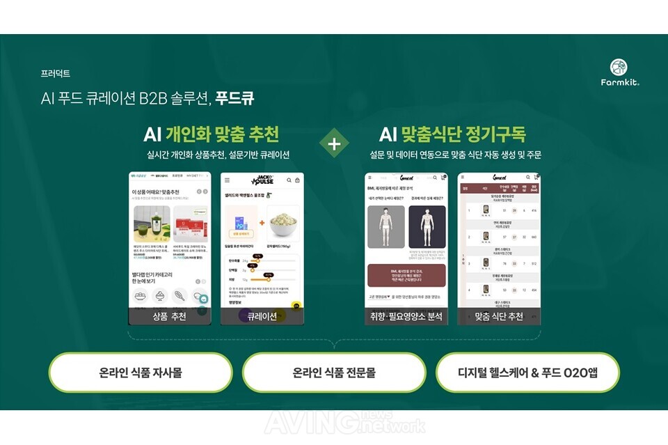 팜킷, 2025 농식품 테크 스타트업 창업 박람회서 AI 푸드 큐레이션 B2B 솔루션 ‘푸드큐’ 선보인다... “북미 시장 진출 박차”
